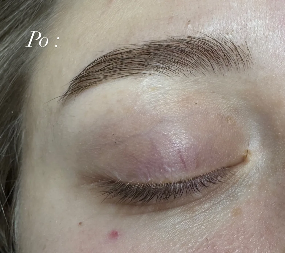 Brwi po laminacji Glowbrow Rawa Mazowiecka