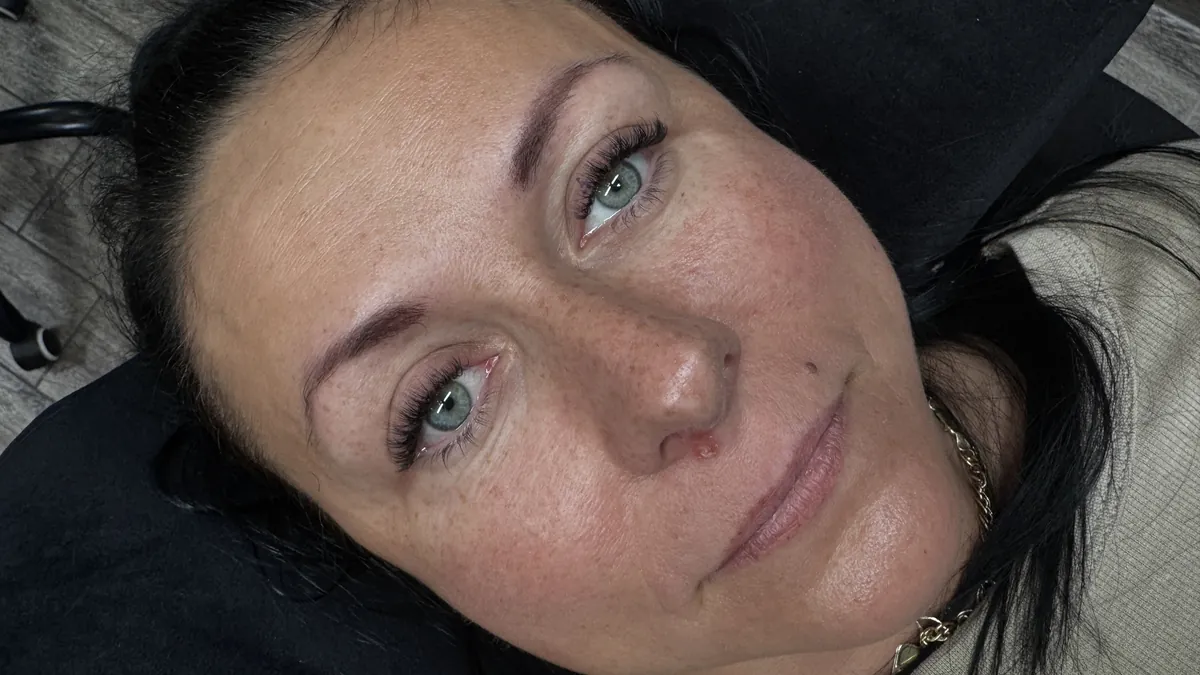 Rezultat laminacji brwi Glowbrow Rawa Mazowiecka