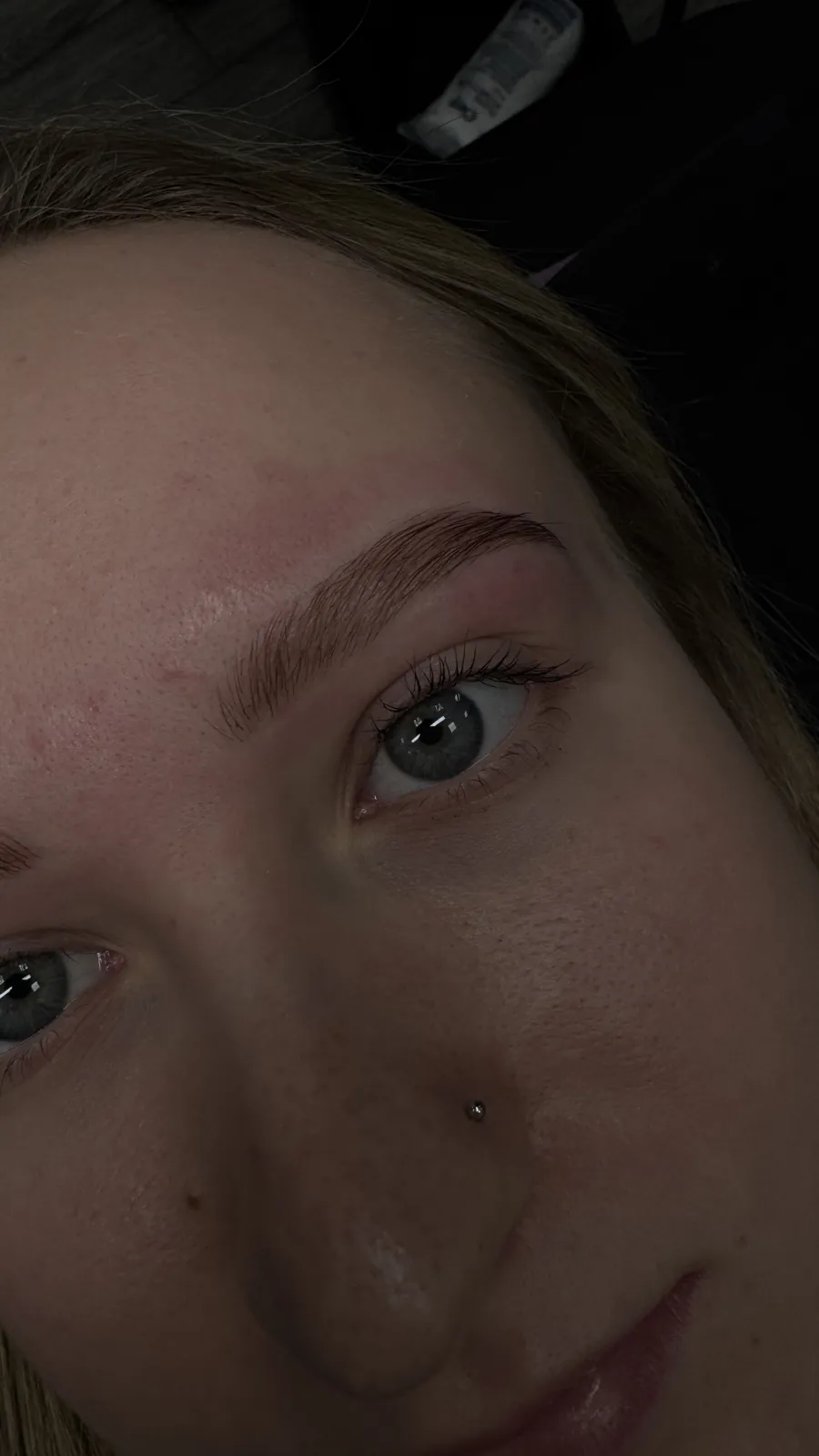 Efekt stylizacji brwi i rzęs klientka Glowbrow Rawa Mazowiecka